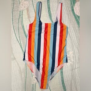 SHEIN Multicolor Swim Suit